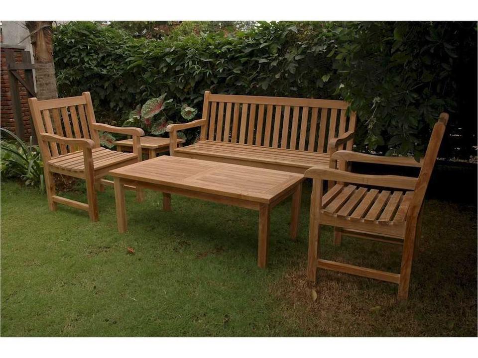Classic 3-Seater 4-Piece Conversation Set