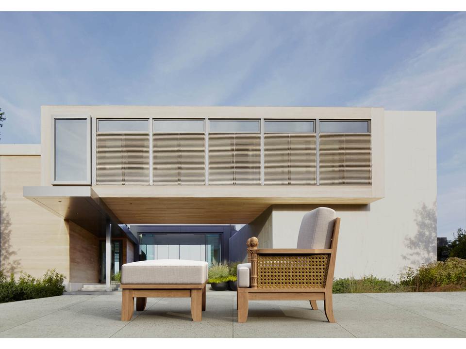 Luxe 2-Piece Teak Modular Set