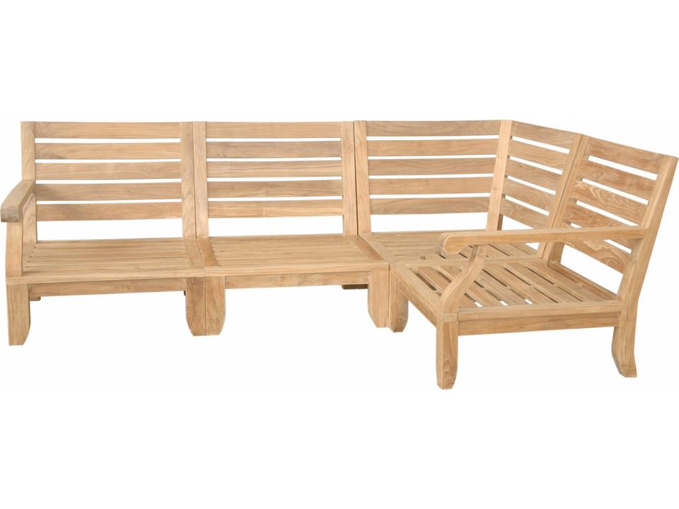 Riviera Luxe 4-Piece Modular Set
