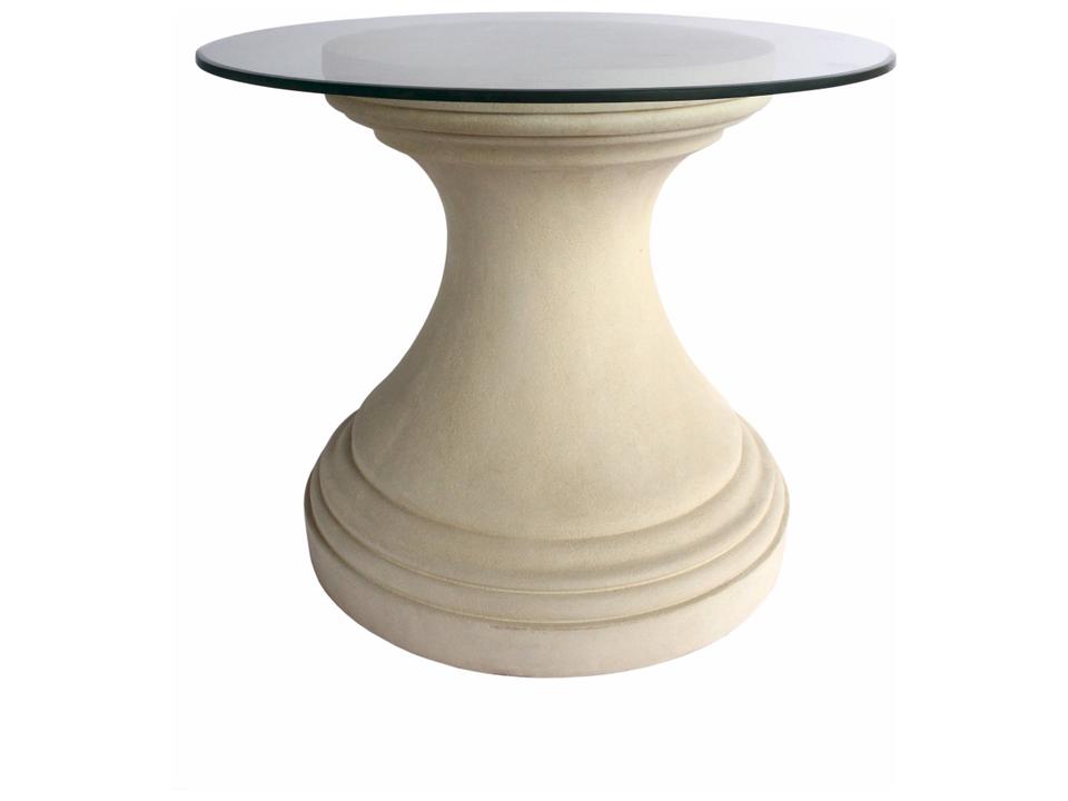 Fairbank 36-Inch Round Limestone Table in Natural