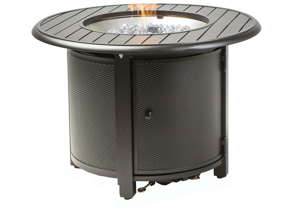 Bay Ridge 36-Inch Round Liquid Propane Fire Pit Table Blacksmith