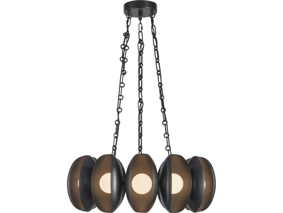Cortez Urban Bronze Chandelier