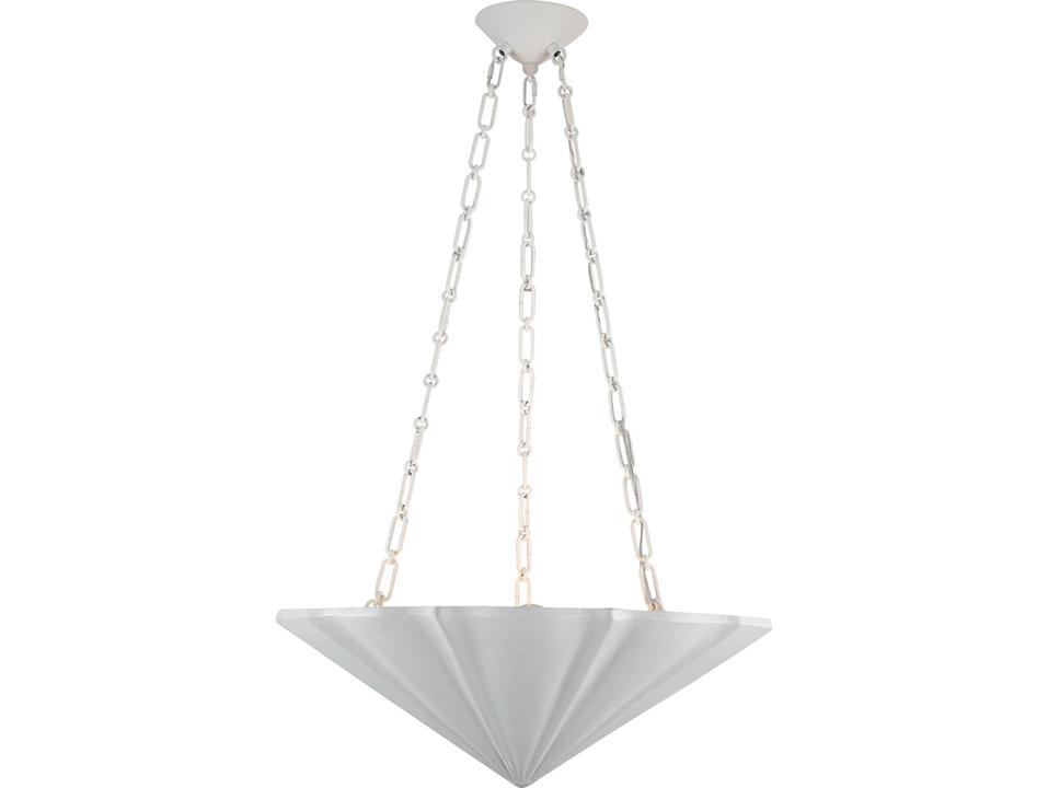 Martine Chandelier Antique White Sculptural Ceiling Light