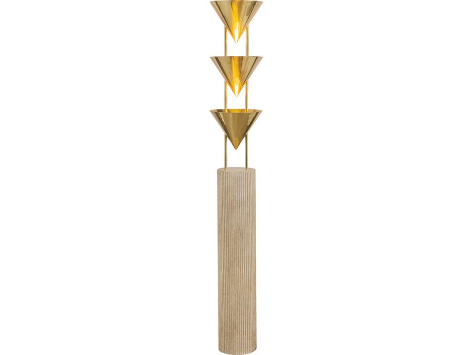 Versus Patina Brass Floor Lamp
