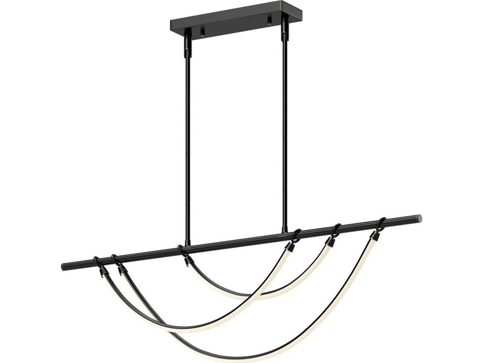 Aryas 48 Inch LED Linear Pendant Urban Bronze Modern Statement Lighting