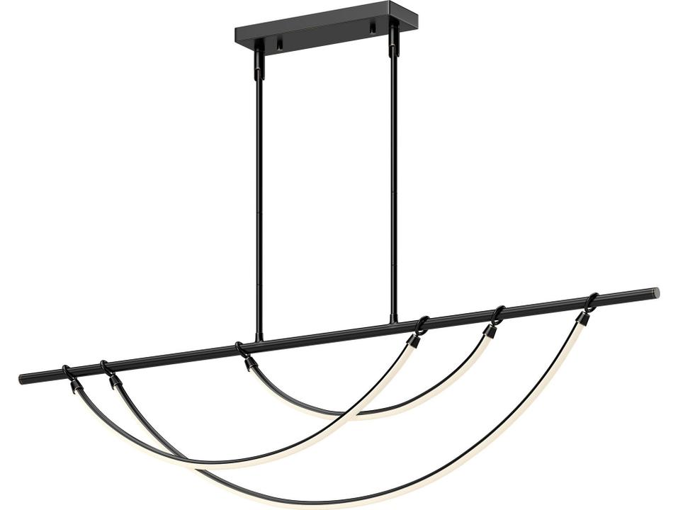 Aryas Linear Pendant Urban Bronze Modern Light