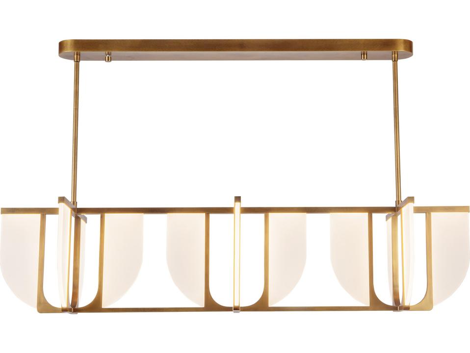 Anders Vintage Brass Island Pendant