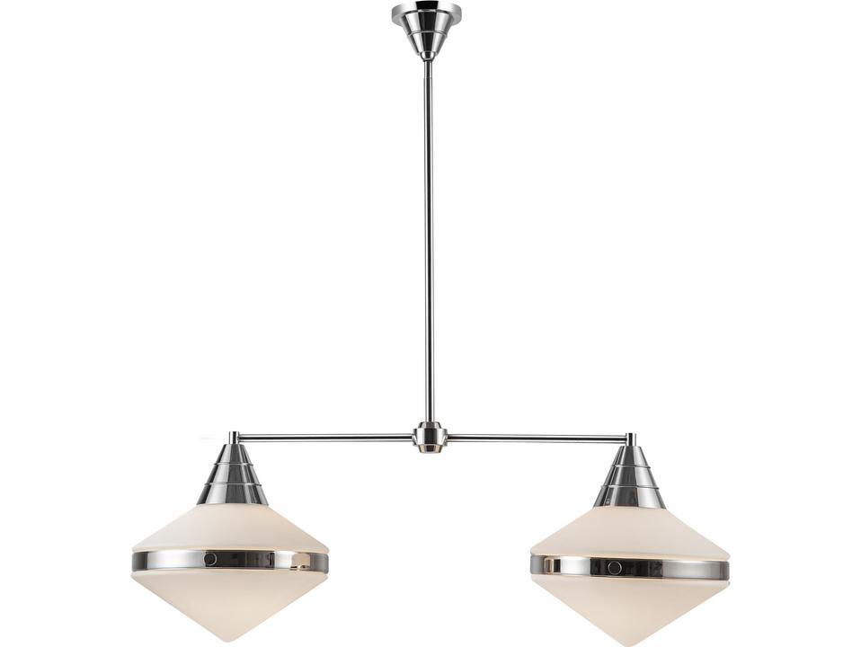 Willard Linear Pendant Polished Nickel Modern Fixture