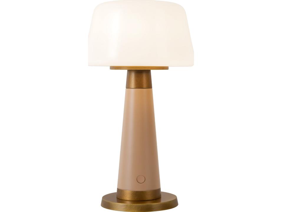 Clemence Peach Orange Table Lamp