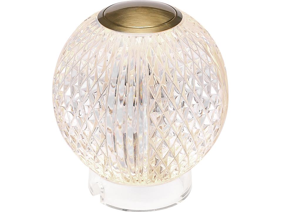 Marni Portable Table Lamp Natural Brass LED