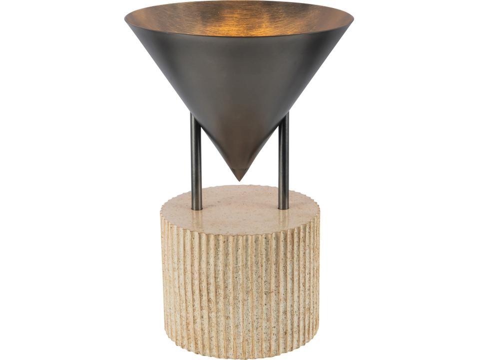 Versus Aged Steel Table Lamp