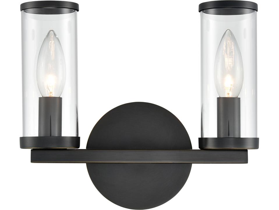 Revolve 2 Light Vanity Light Urban Bronze Modern