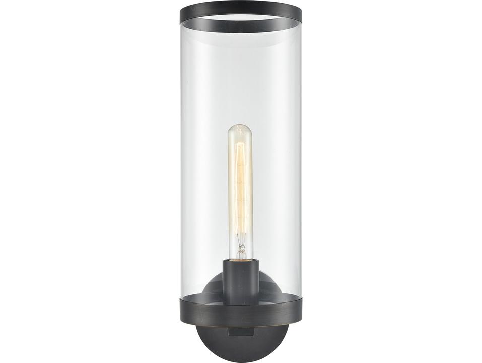 Revolve II Wall Sconce in Urban Bronze Contemporary