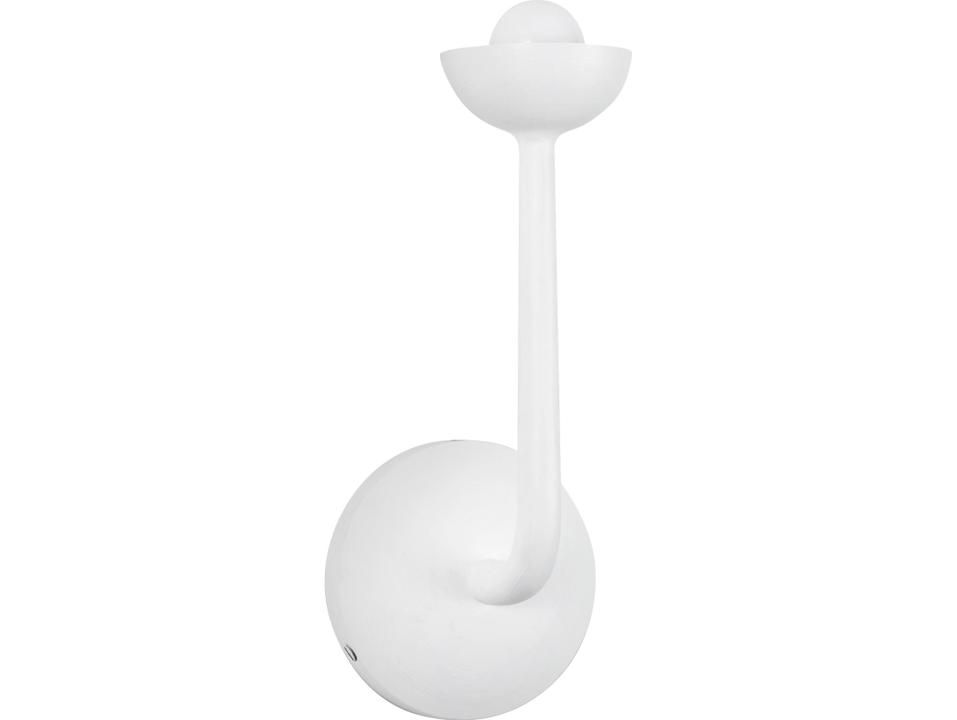 Spade Antique White Wall Sconce