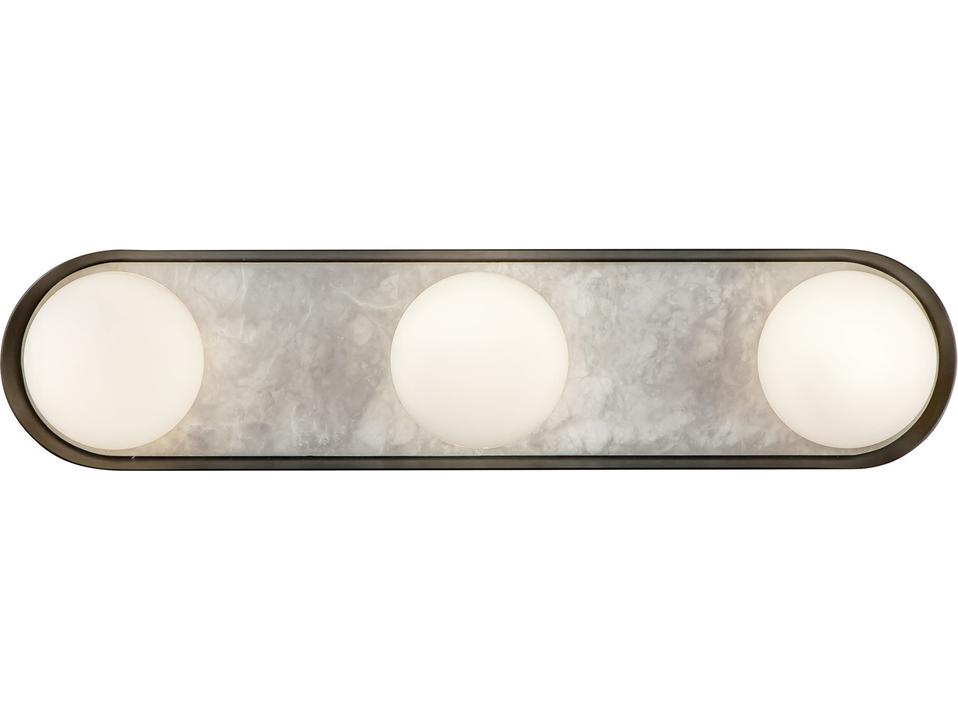 Alonso LED Wall Vanity Light in Urban Bronze