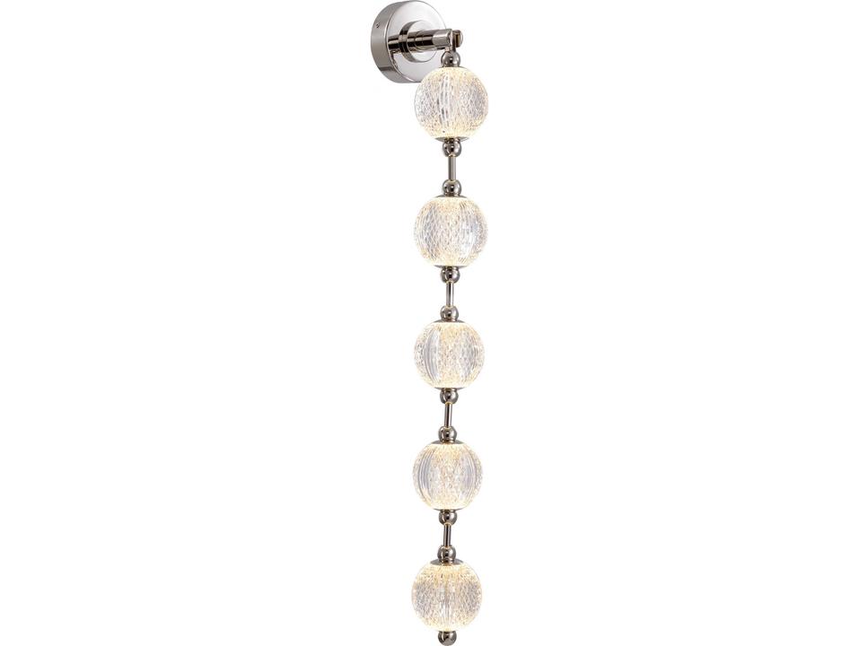 Marni LED Bath Vanity Light Polished Nickel Modern