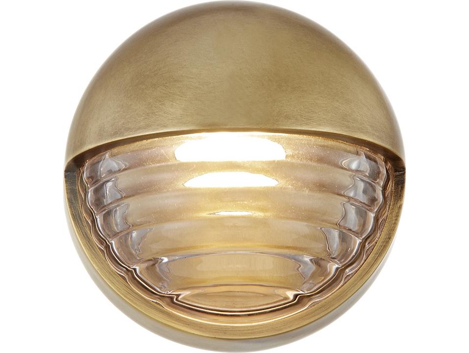 Palais 6-Inch 1-Light Integrated LED Wall Sconce in Vintage Brass