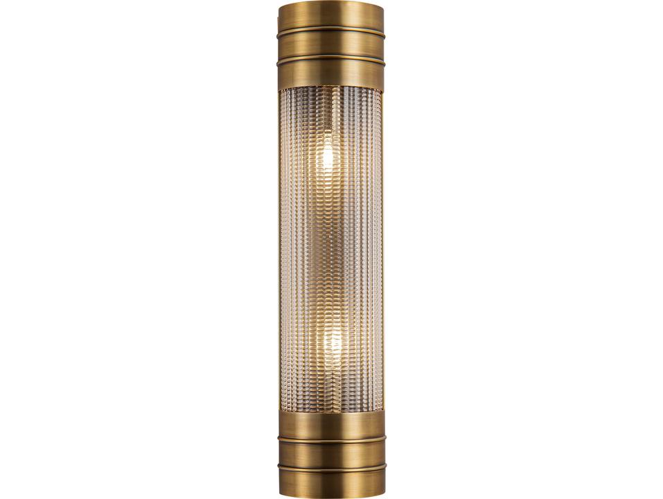 Willard Two Light Vanity Wall Sconce in Vintage Brass