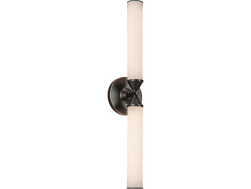 Edwin LED Wall Sconce Urban Bronze Art Deco