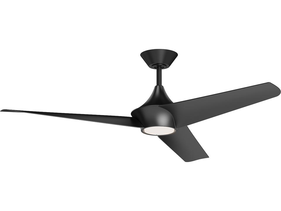 Emiko 56 Inch LED Ceiling Fan in Matte Black