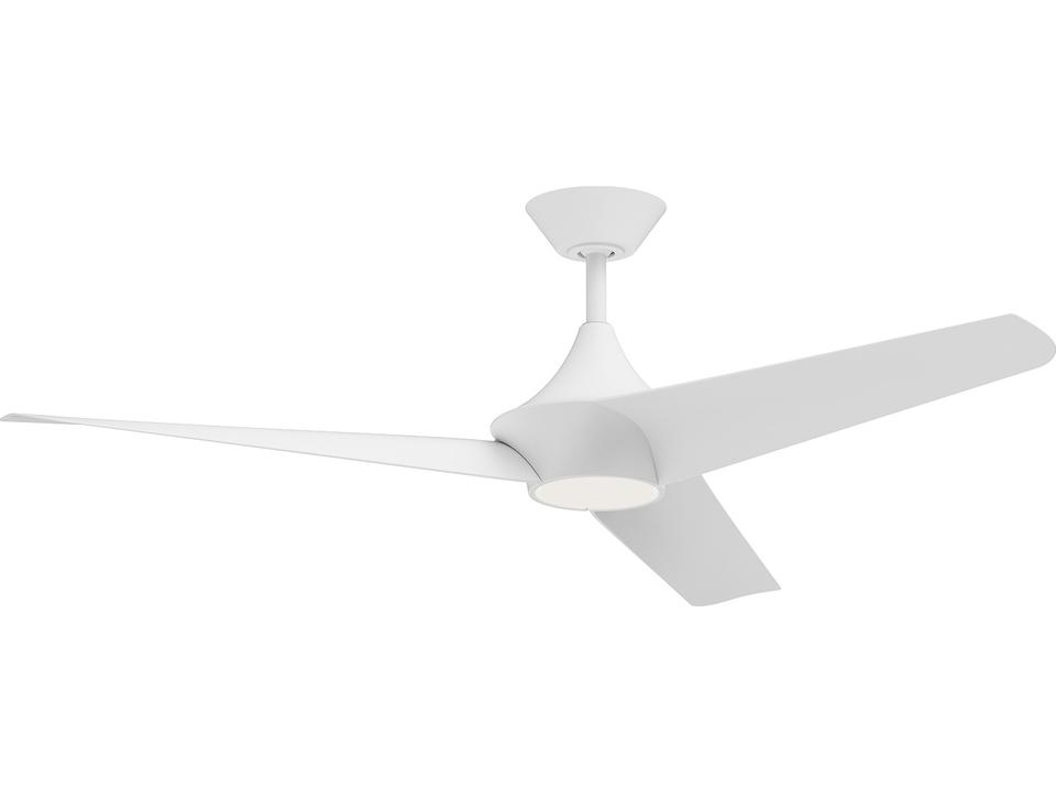 Emiko 56 Inch LED Ceiling Fan in White