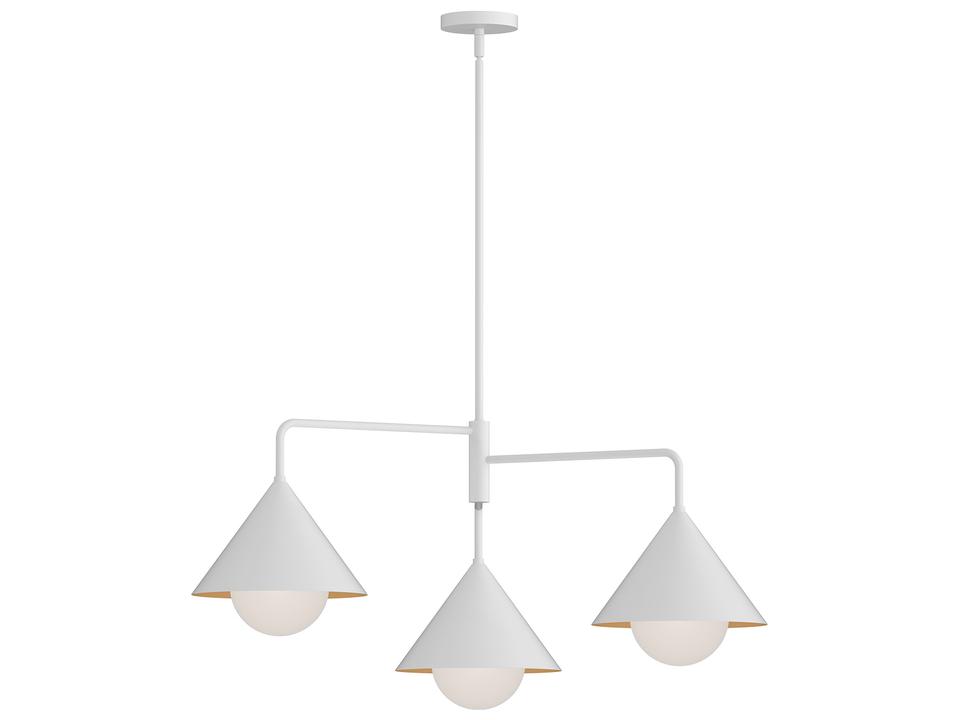 Remy Chandelier in Modern White