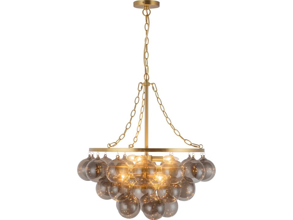 Faye 6-Light Brushed Gold Chandelier