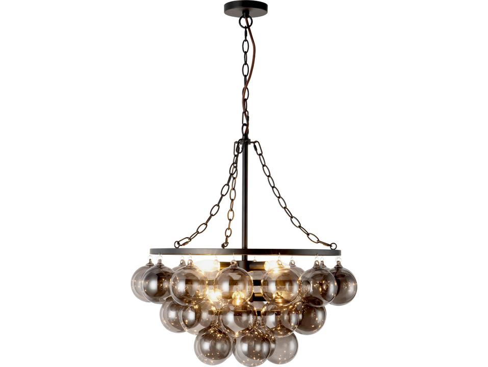 Faye 6-Light Matte Black Chandelier
