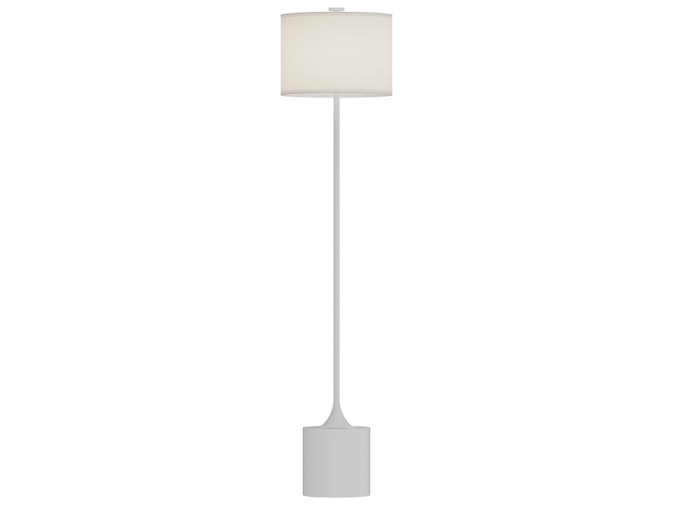 Issa Floor Lamp in Modern White