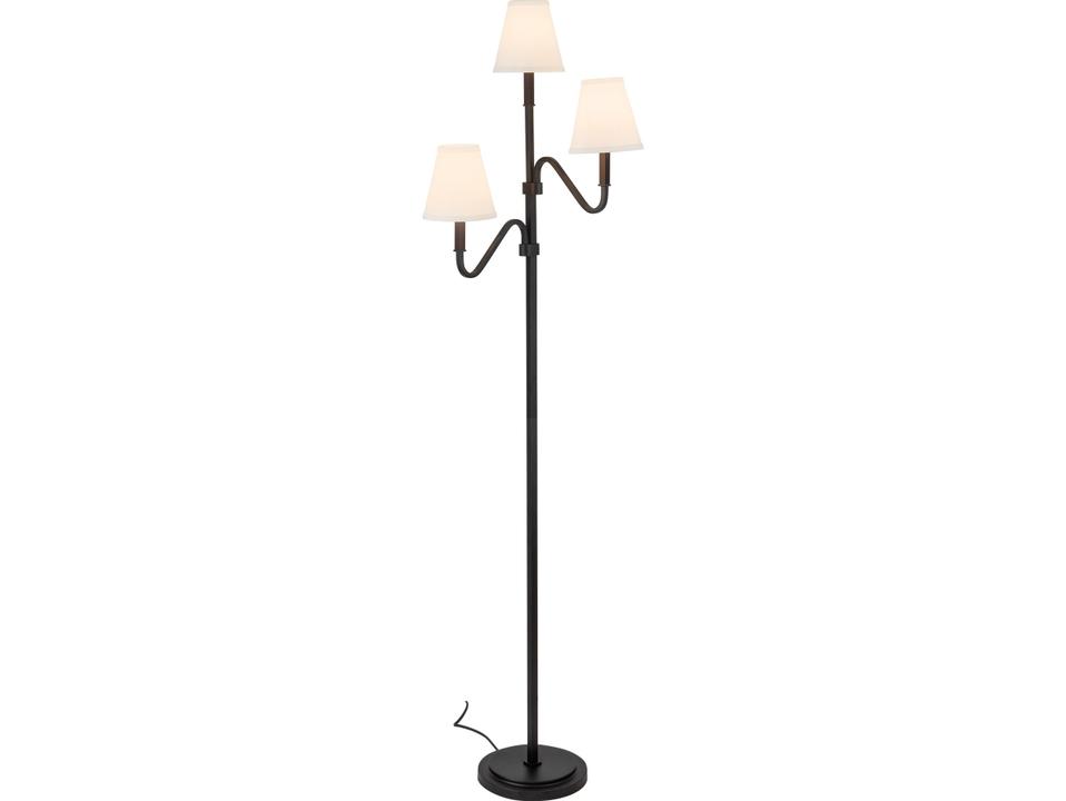 Sloan Matte Black Floor Lamp