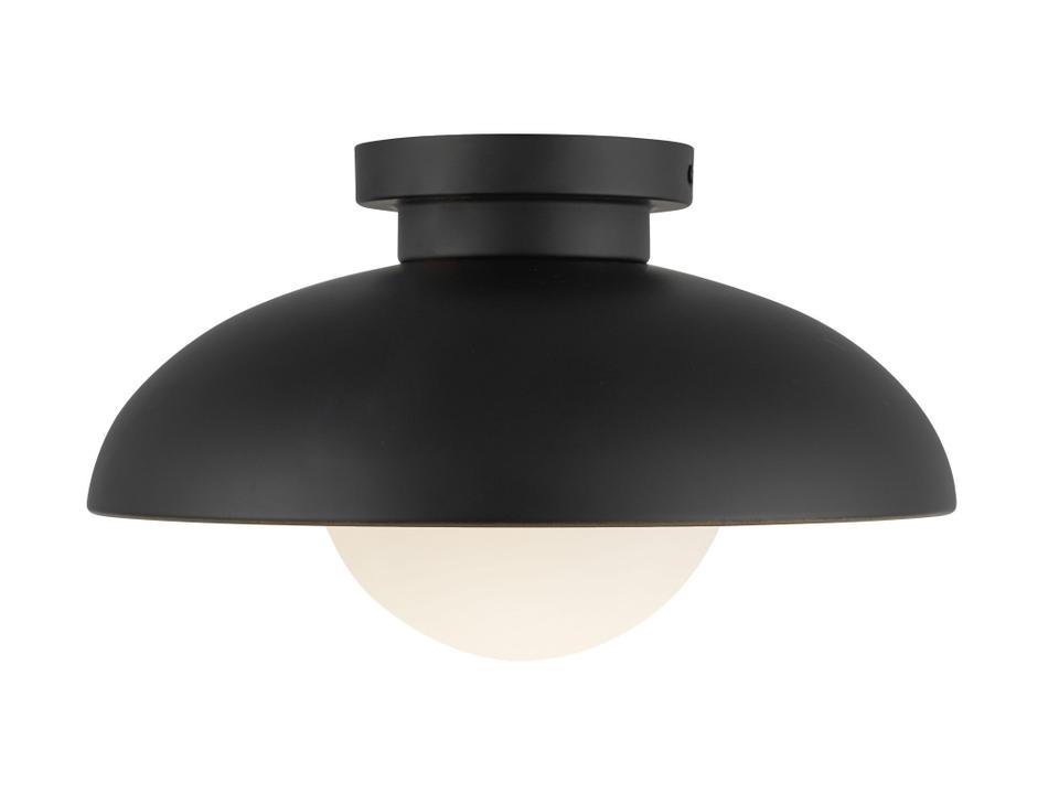 Rubio 1-Light 16-Inch Matte Black Flush Mount Ceiling Light