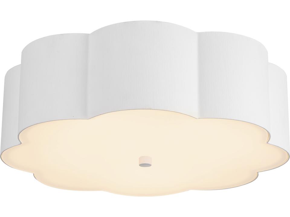 Blossom 3-Light Flush Mount Ceiling Light in Antique White