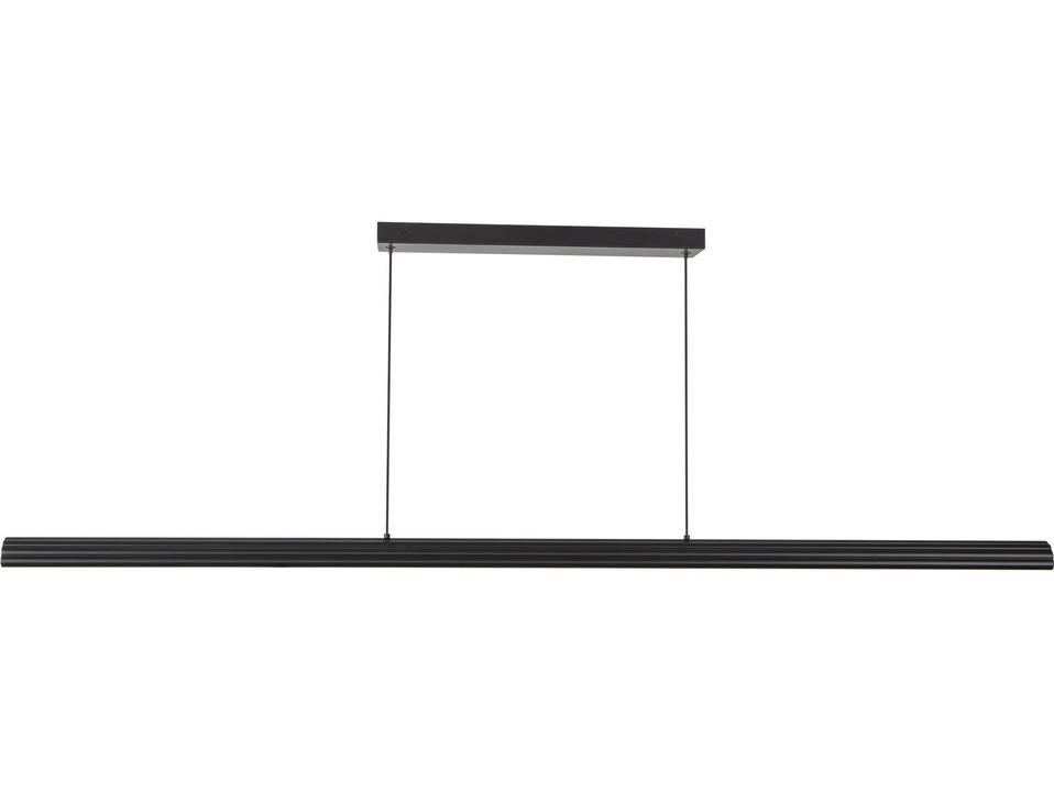Dottie Matte Black Linear Island Pendant