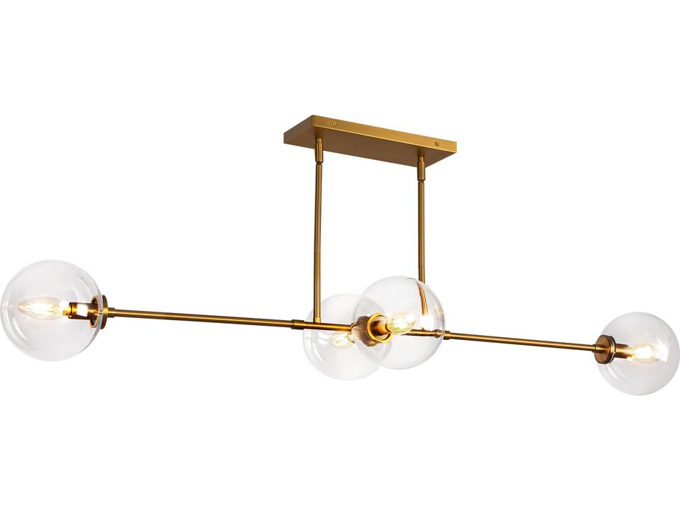 Cassia Linear Pendant Light Modern Aged Gold