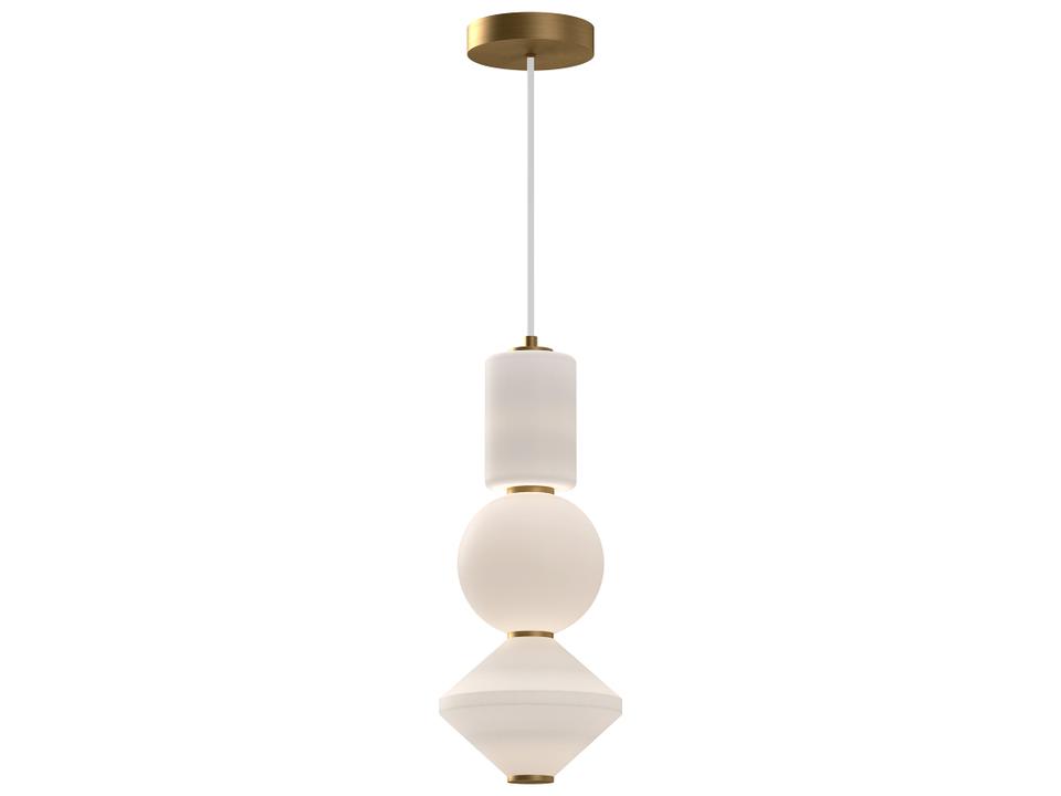 Bijou Pendant Light in Aged Gold Elegant