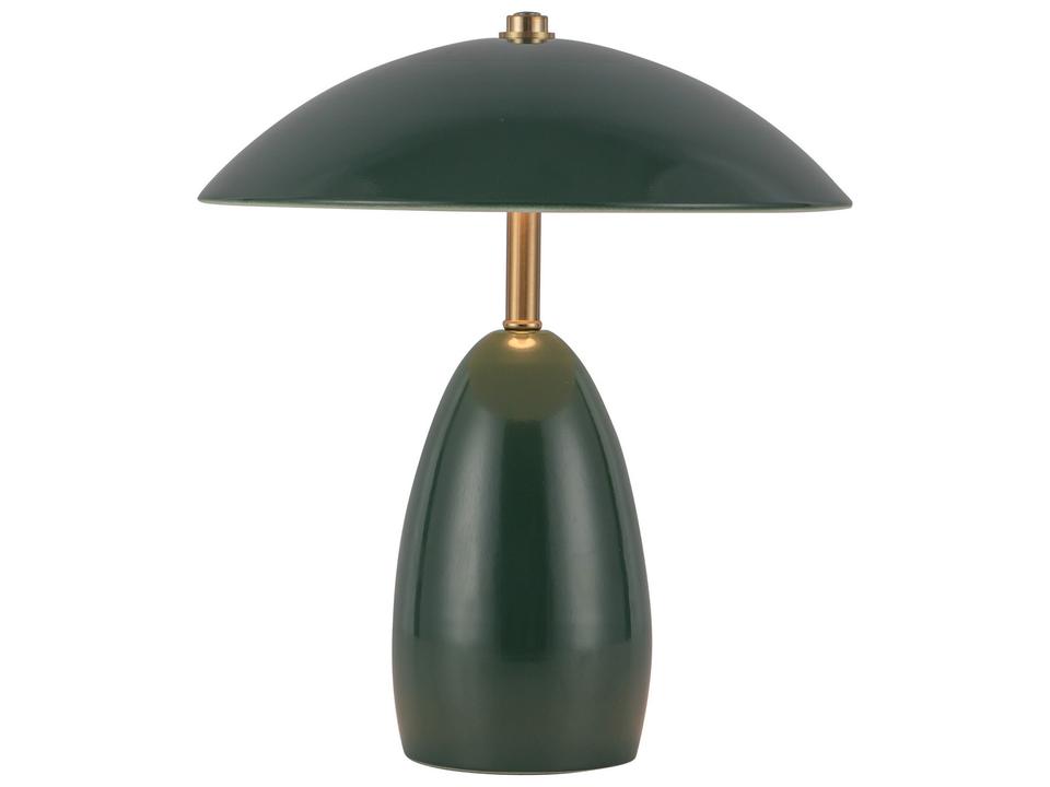 Poppy Portable Table Lamp Pine Green Contemporary LED