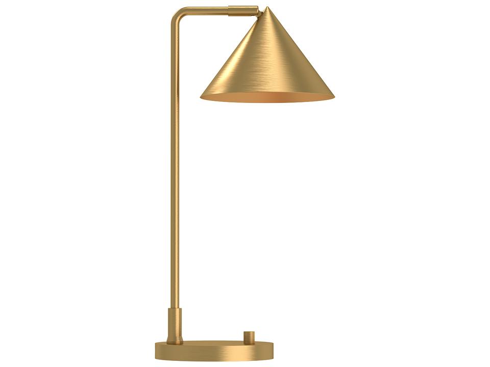 Remy Table Lamp in Brushed Gold