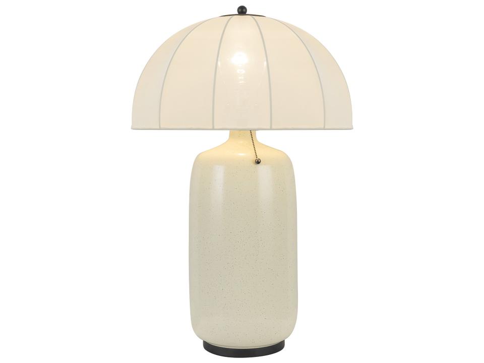 Table Lamp Crosby Matte Black Spandex Shade