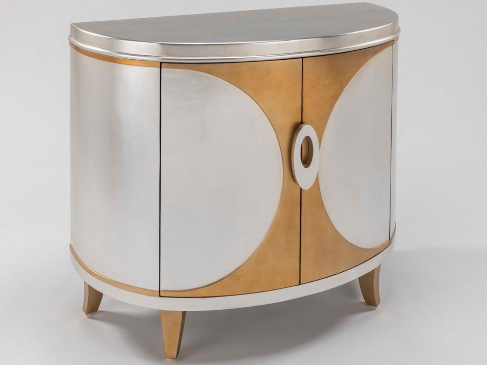 Goldleaf Silverleaf Accent Chest