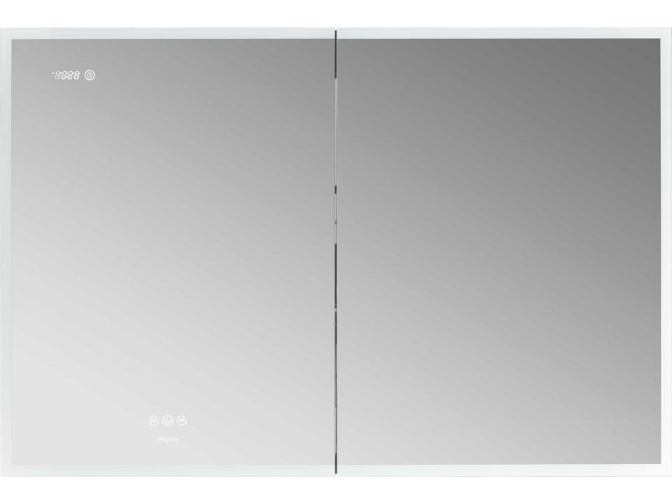Pagani Black Rectangular Wall Mirror