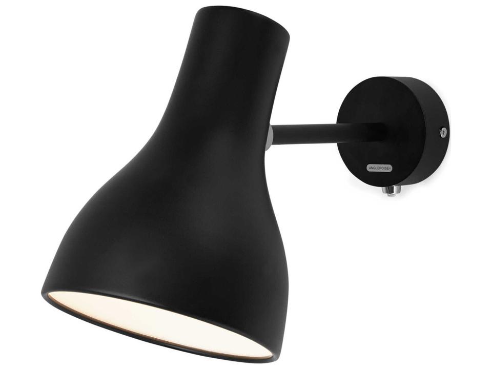 Type-75 1-Light Jet Black Wall Sconce