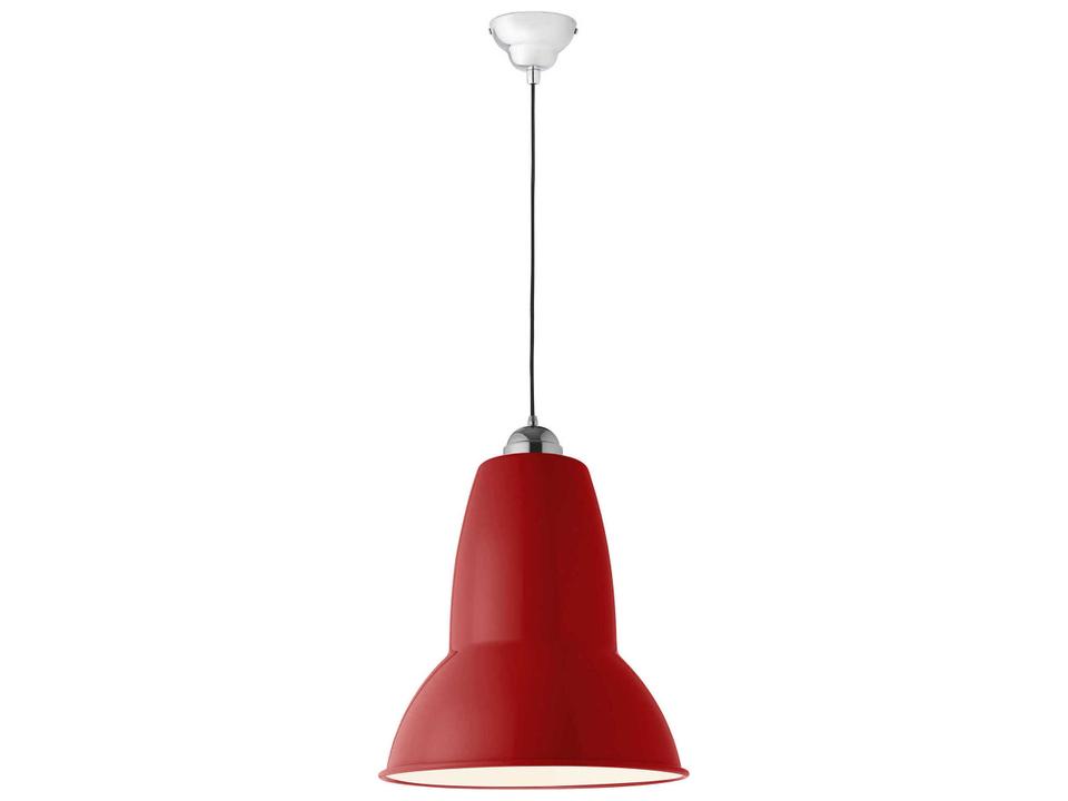 Original-1227 Giant 1-Light Crimson Red Bell Pendant