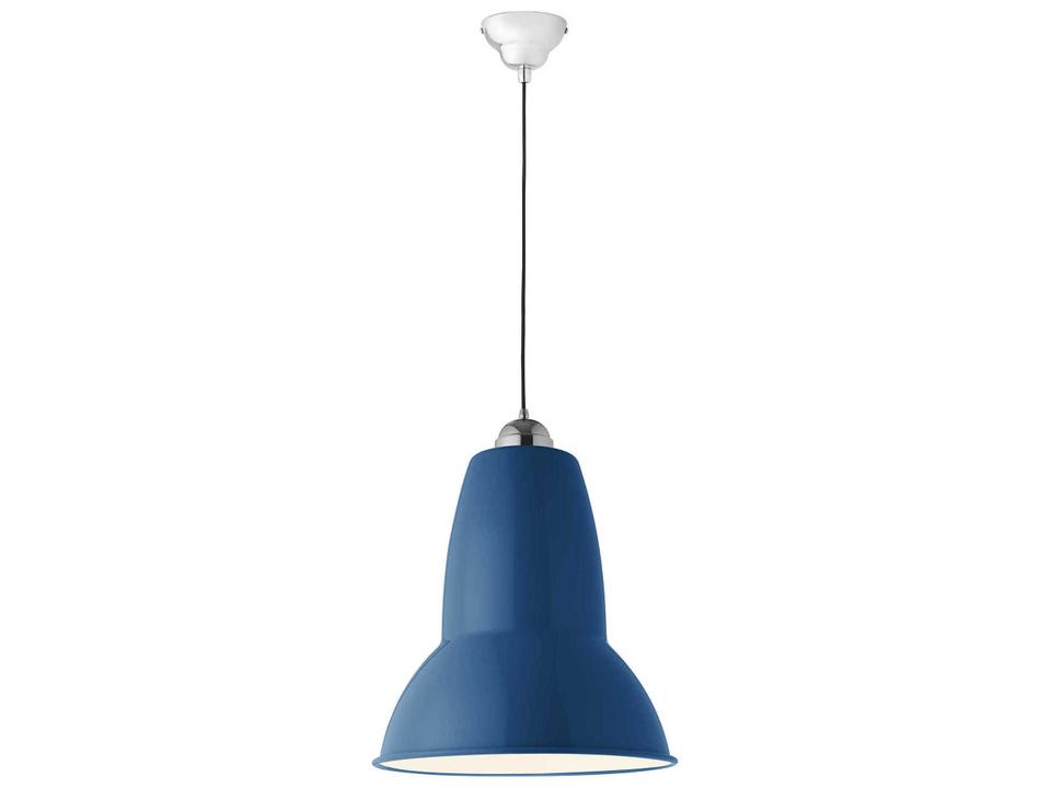 Original-1227 Giant 1-Light Marine Blue Bell Pendant