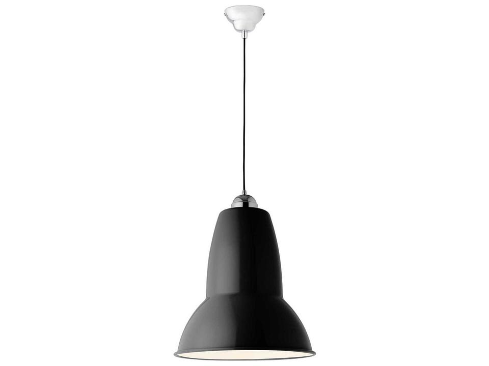 Original-1227 Giant 1-Light Jet Black Bell Pendant