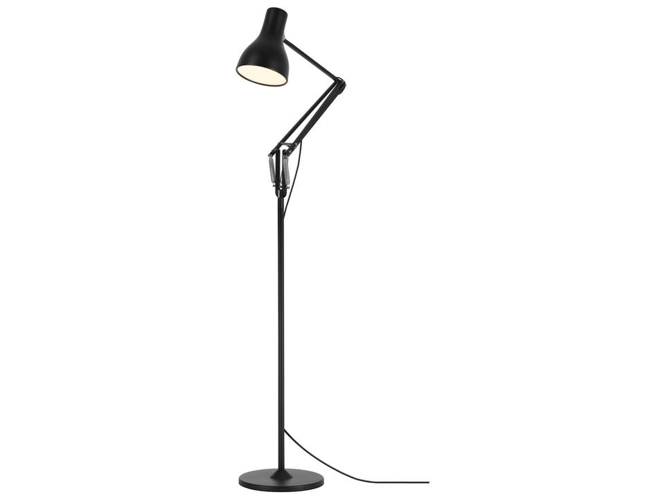 Type 75 LED Floor Lamp in Jet Black