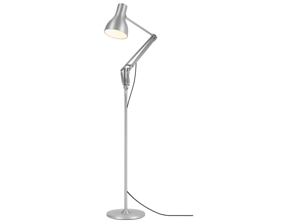 Type 75 Floor Lamp in Silver Lustre