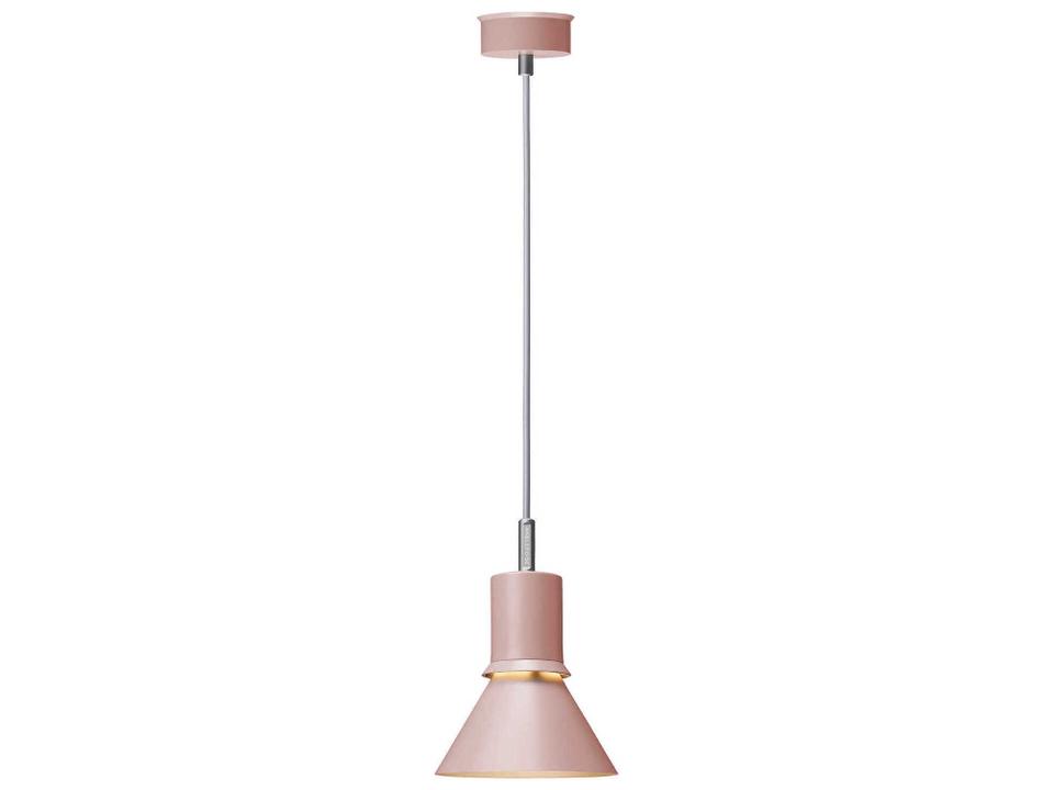 Type 80 Pendant Light in Rose Pink with Matt-Painted Aluminum Shade
