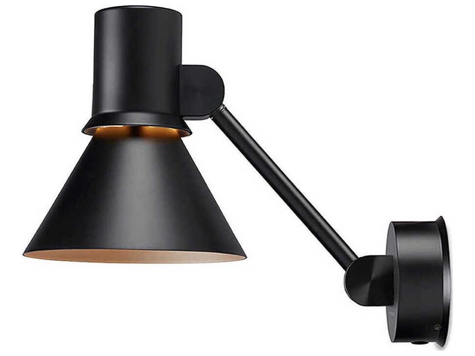 Type-80 Matte Black Swing Wall Sconce