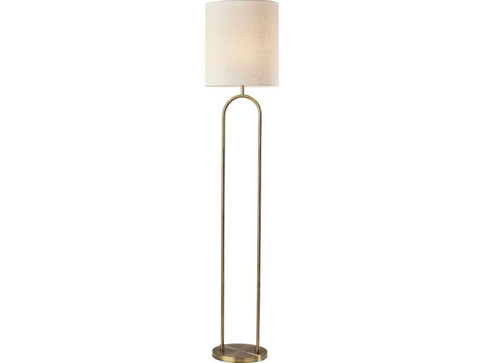 Joey Floor Lamp in Antique Brass