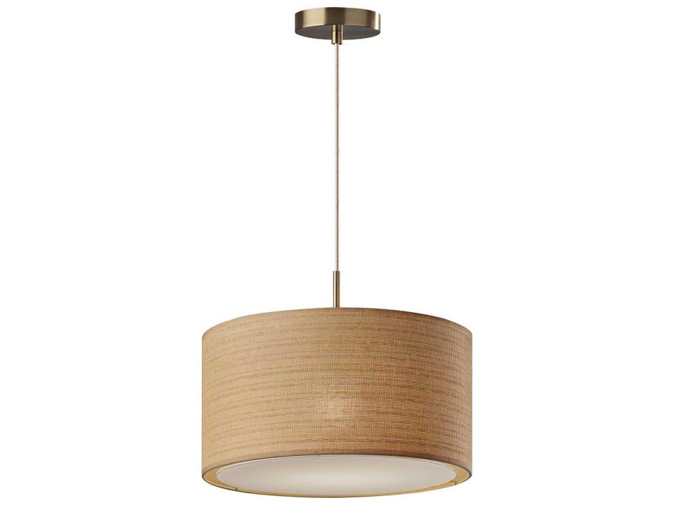 Harvest Large Pendant Light Natural Woven